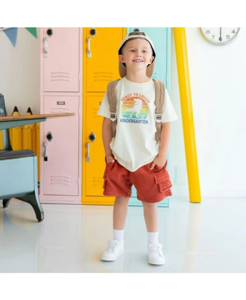Boys' Ready to Crush Kindergarten Short Sleeve T-Shirt - Little Kid, Big Kid