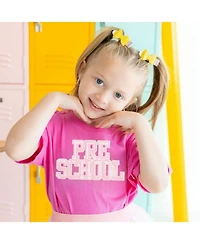 Girls' Preschool Sequin Patch Short Sleeve T-Shirt - Little Kid, Big Kid