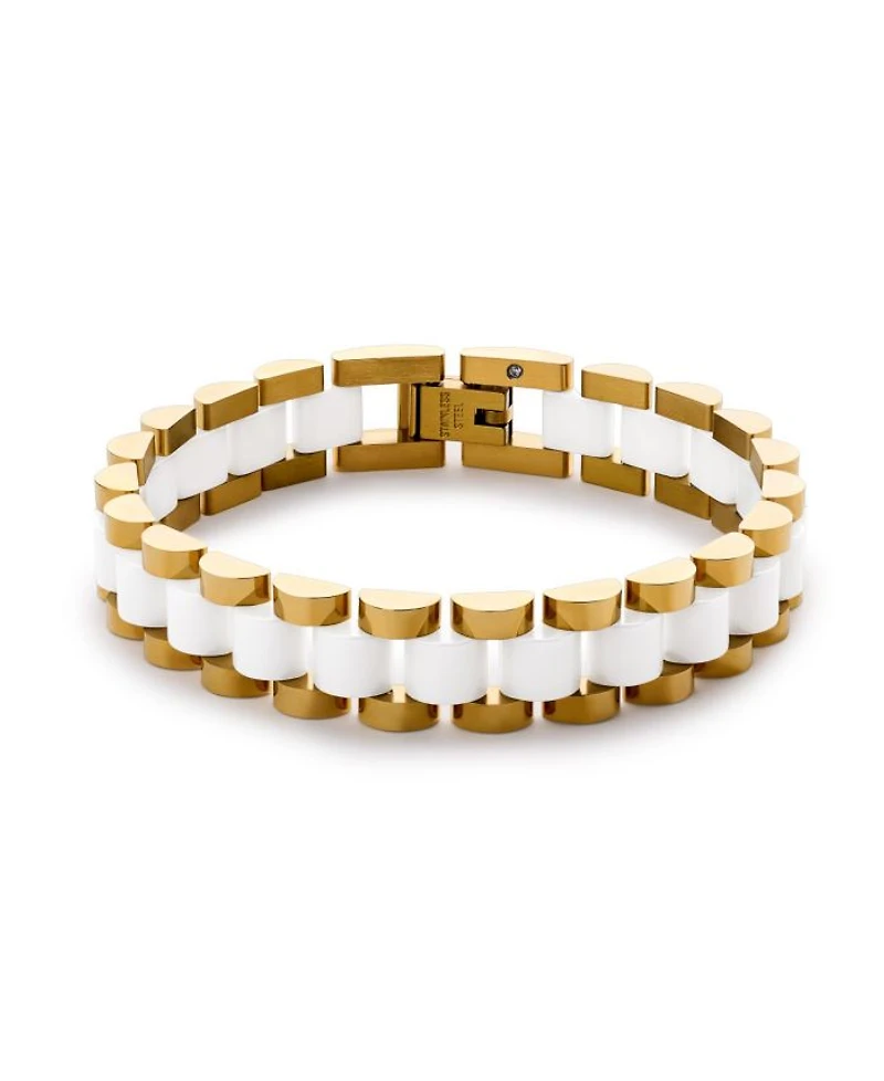 Ora Gold Ceramic Watch Strap Bracelet