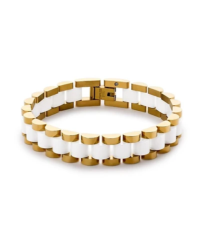 Ora Gold Ceramic Watch Strap Bracelet