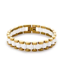 Ora Gold Ceramic Watch Strap Bracelet