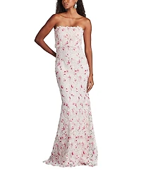 Tadashi Shoji Elissa Lace Blouson Gown