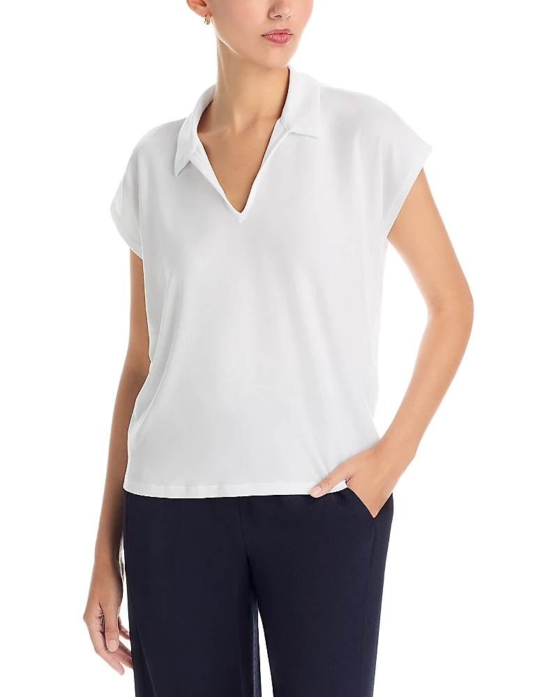 Eileen Fisher Square Collared Top