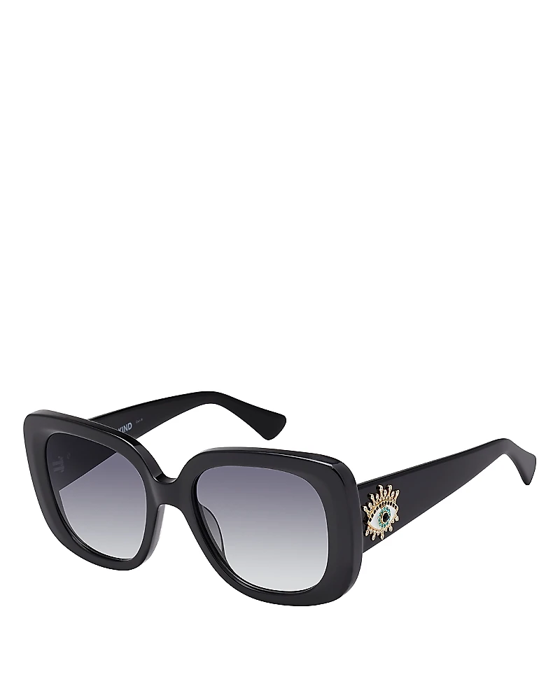 Kurt Geiger London Butterfly Sunglasses, 53mm