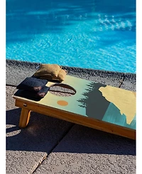 1ft x 2ft Mahogany Pathfinder Cornhole Board Set