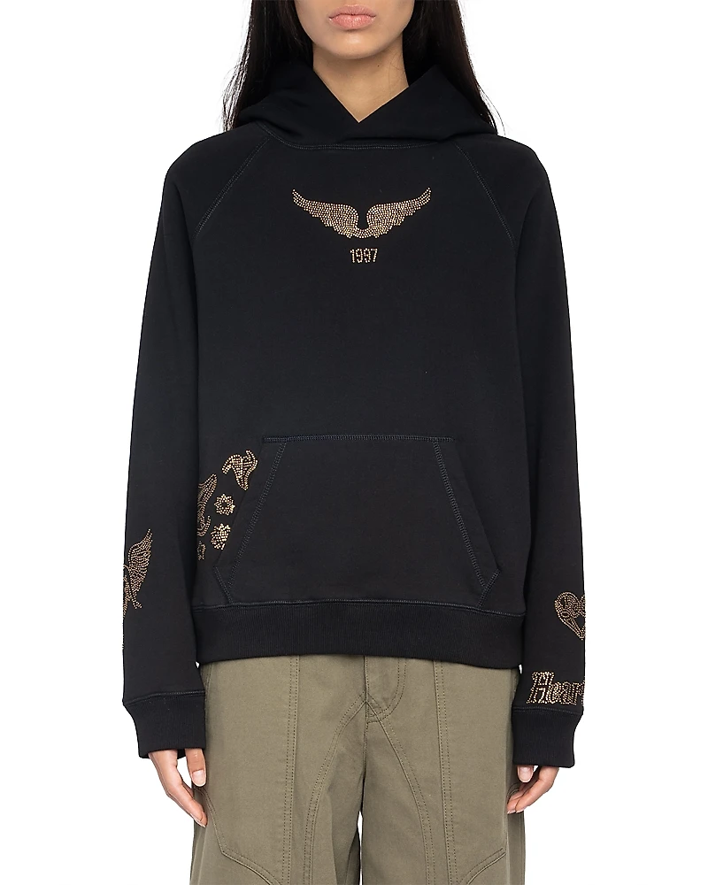 Zadig & Voltaire Georgy Embellished Hoodie