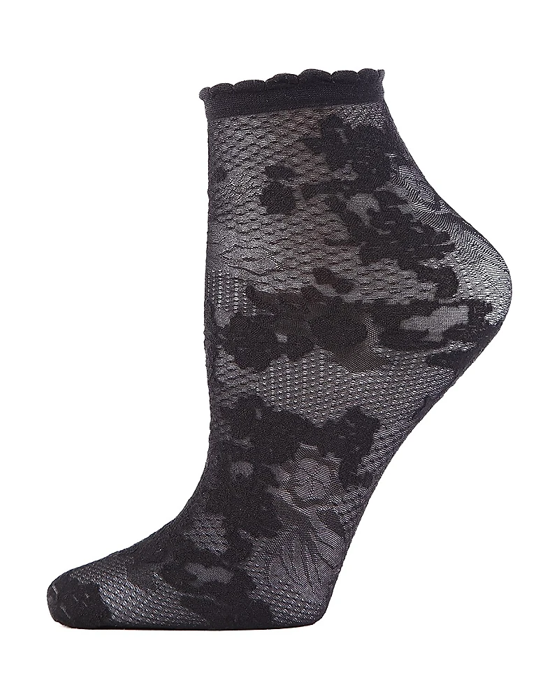 Natori Scarlet Sheer Shortie Socks