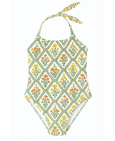 Hermoza Girls' Little Genevieve One Piece Swimsuit - Kid, Big Kid