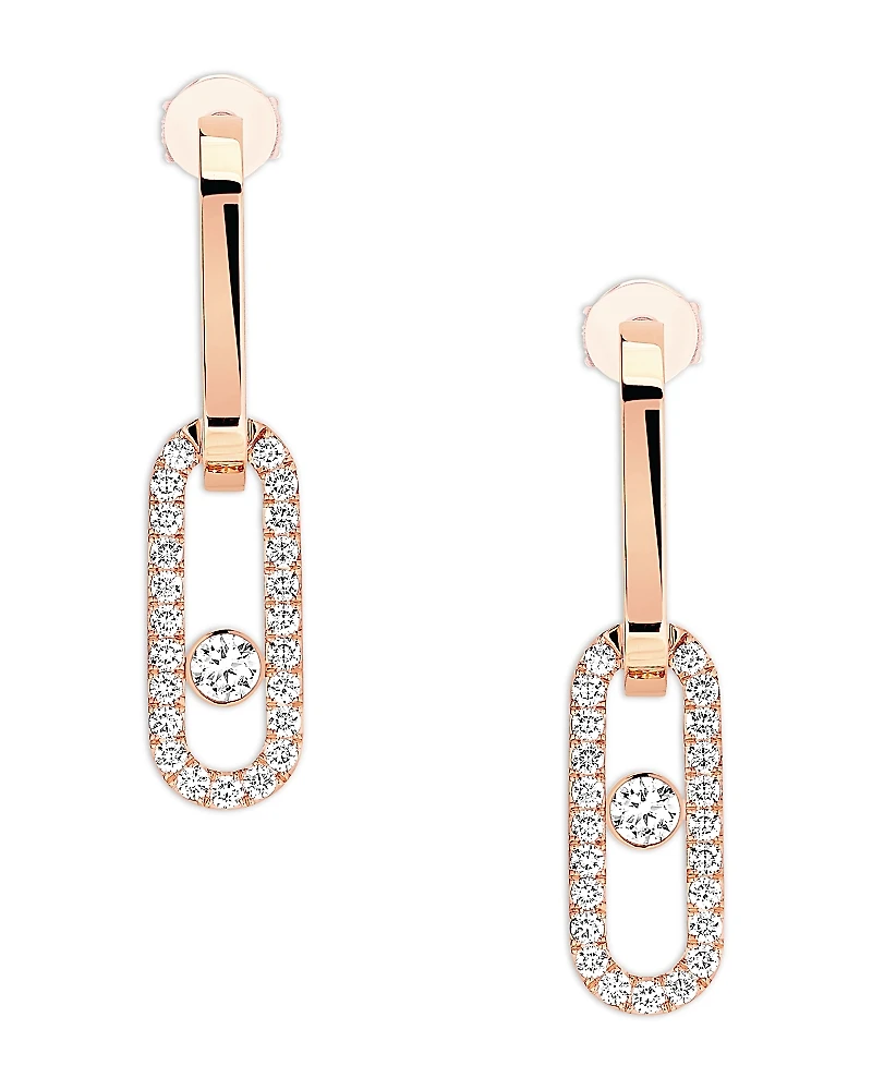 Messika Diamond Move Link Earrings