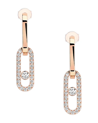 Messika Diamond Move Link Earrings