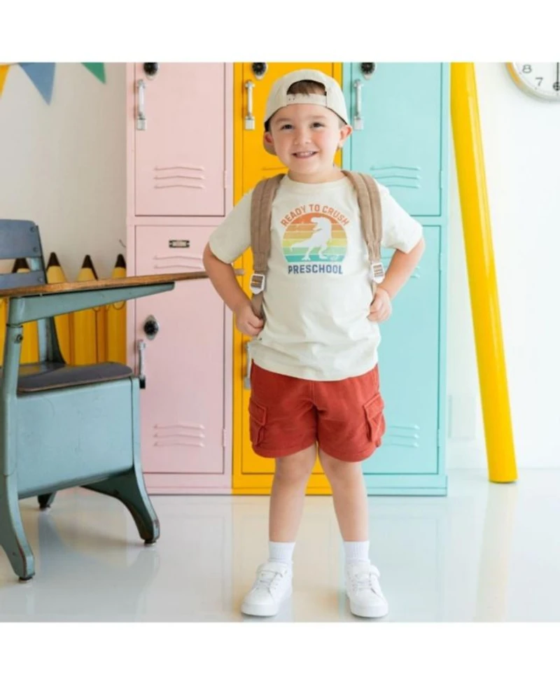 Boys' Ready to Crush Preschool Short Sleeve T-Shirt - Little Kid, Big Kid