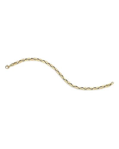Bloomingdale's Fine Collection Specchio Venezia Box Link Chain Bracelet