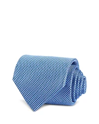 David Donahue Micro Geo Pattern Silk Classic Tie