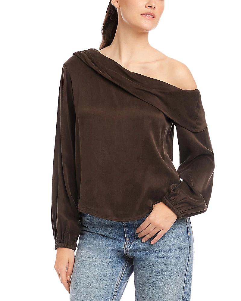Fifteen Twenty Marisa One Shoulder Top