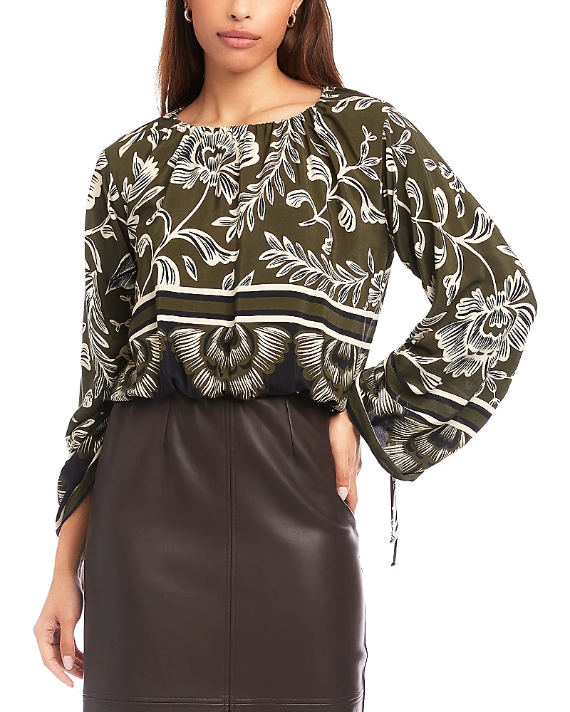 Fifteen Twenty Serafina Adjustable Cuff Top