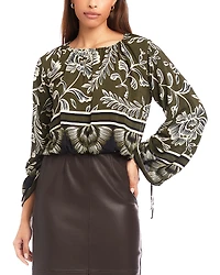 Fifteen Twenty Serafina Adjustable Cuff Top