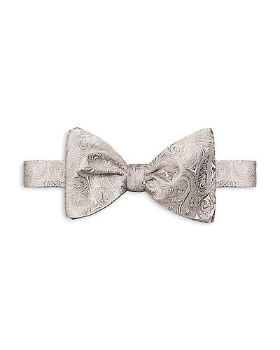 Eton Paisley Silk Pre Tied Bow Tie