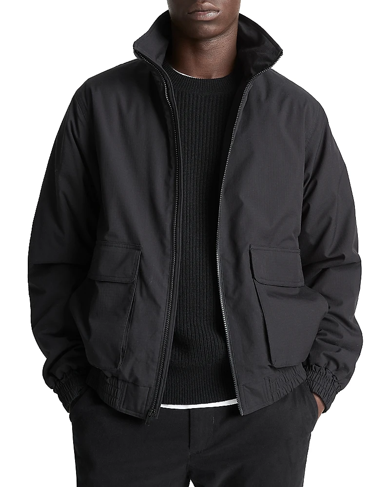 Vince Ripstop Bomber Jacket