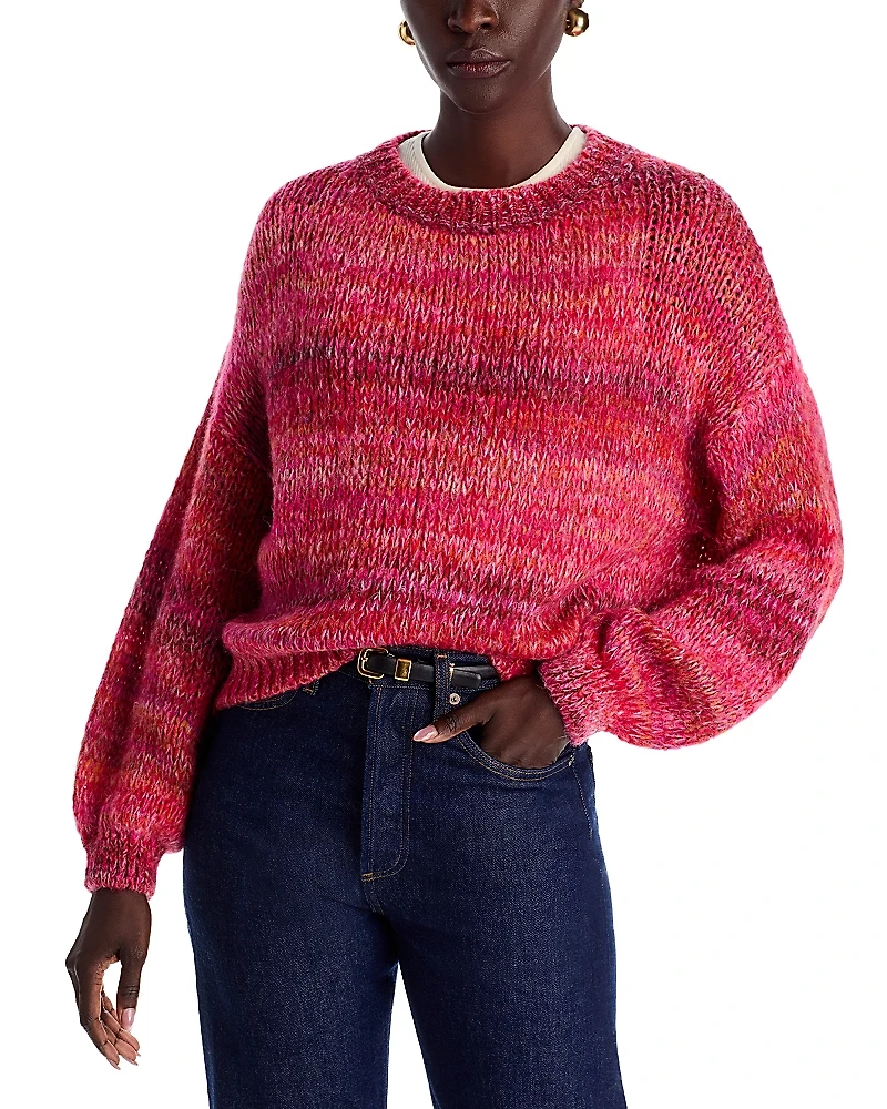 La Fee Maraboutee Marled Crewneck Sweater