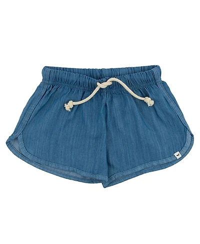 oh baby! Unisex Lyocell Denim Lottie Short - Baby