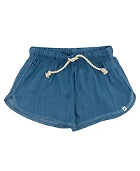 oh baby! Unisex Lyocell Denim Lottie Short - Baby