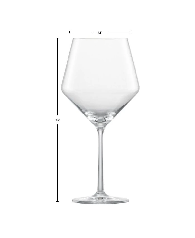 Tritan Pure Burgundy Glass, Set of 2