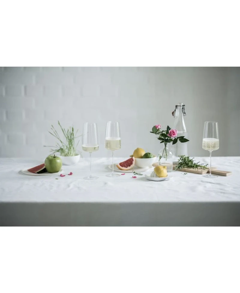 Handmade Simplify Champagne Glass, Set of 2