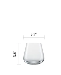 Vervino Double Old Fashioned Glass, Set of 6