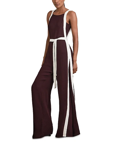 Reiss Salma Color Block Jumpsuit