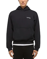 Helmut Lang Relaxed Fit Graphic Logo Hoodie
