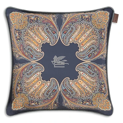 Etro Kiri Satin Decorative Pillow, 18 x 18