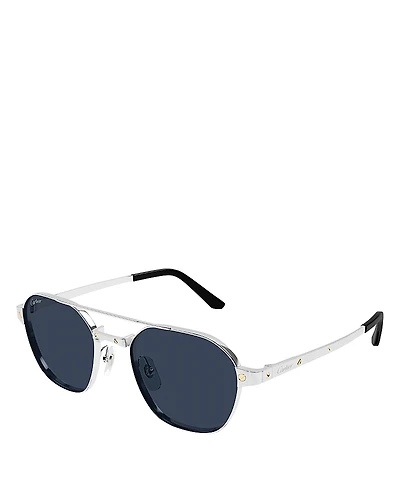 Cartier Pilot Sunglasses, 52mm