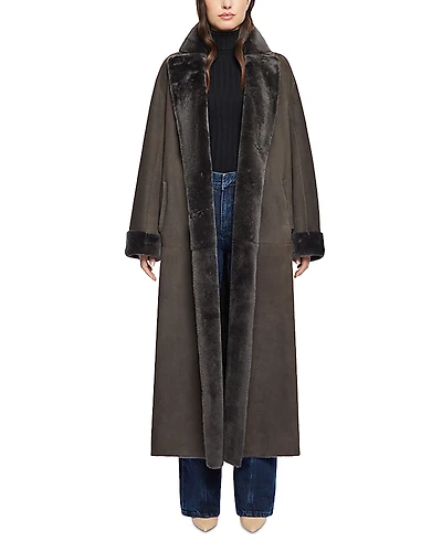 HiSO Danielle Reversible Shearling Coat