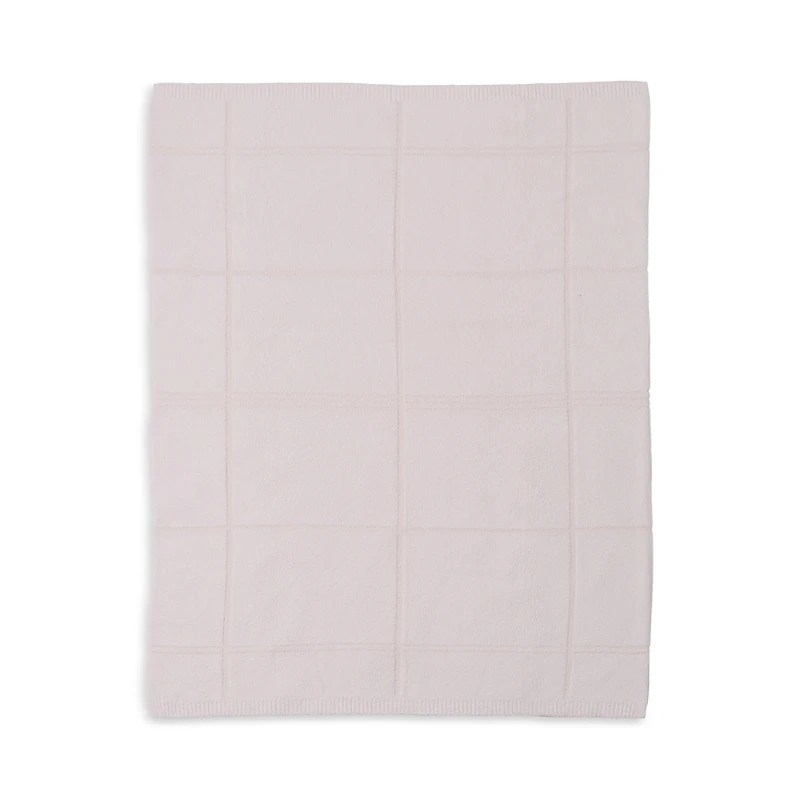 Barefoot Dreams CozyChic Cotton Tonal Plaid Throw