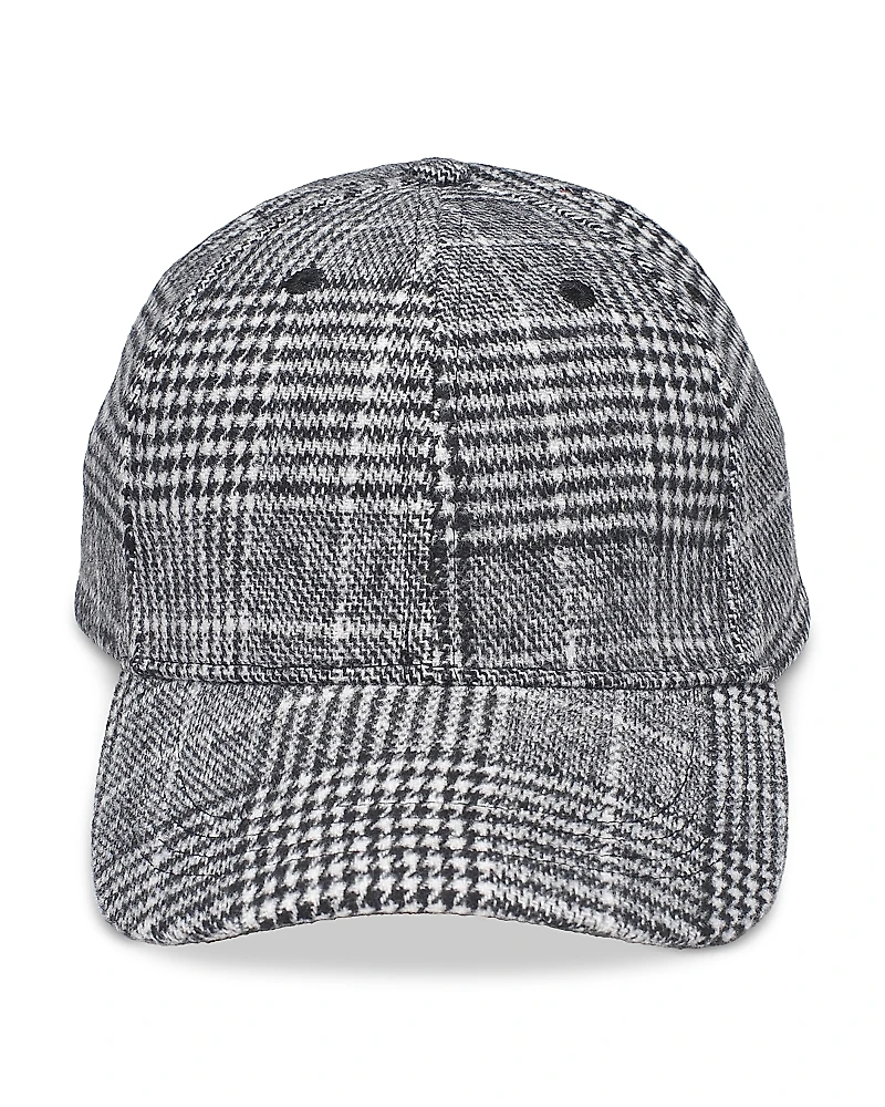 Aqua Flannel Baseball Cap - Exclusive
