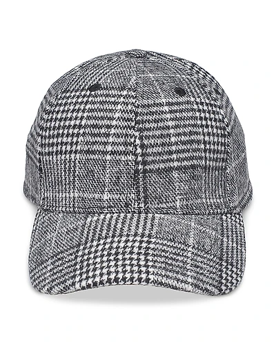 Aqua Flannel Baseball Cap - Exclusive