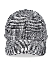 Aqua Flannel Baseball Cap - Exclusive