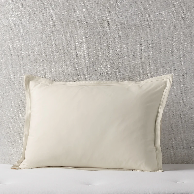 Hudson Park Collection Italian Percale Solid King Sham Set - Exclusive