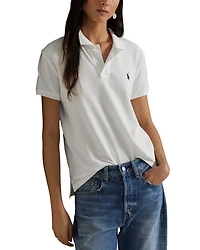 Classic-Fit Mesh Polo Shirt