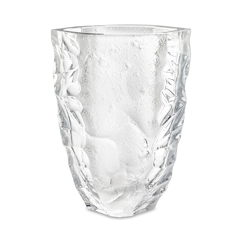 Lalique Silex Vase, Large