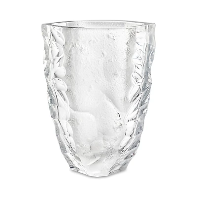 Lalique Silex Vase, Large