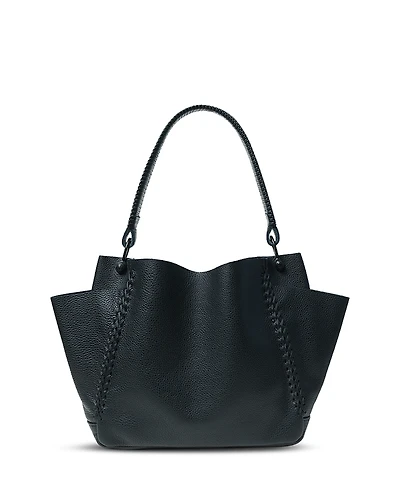 Callista Mini Shoulder Bag Grained Leather