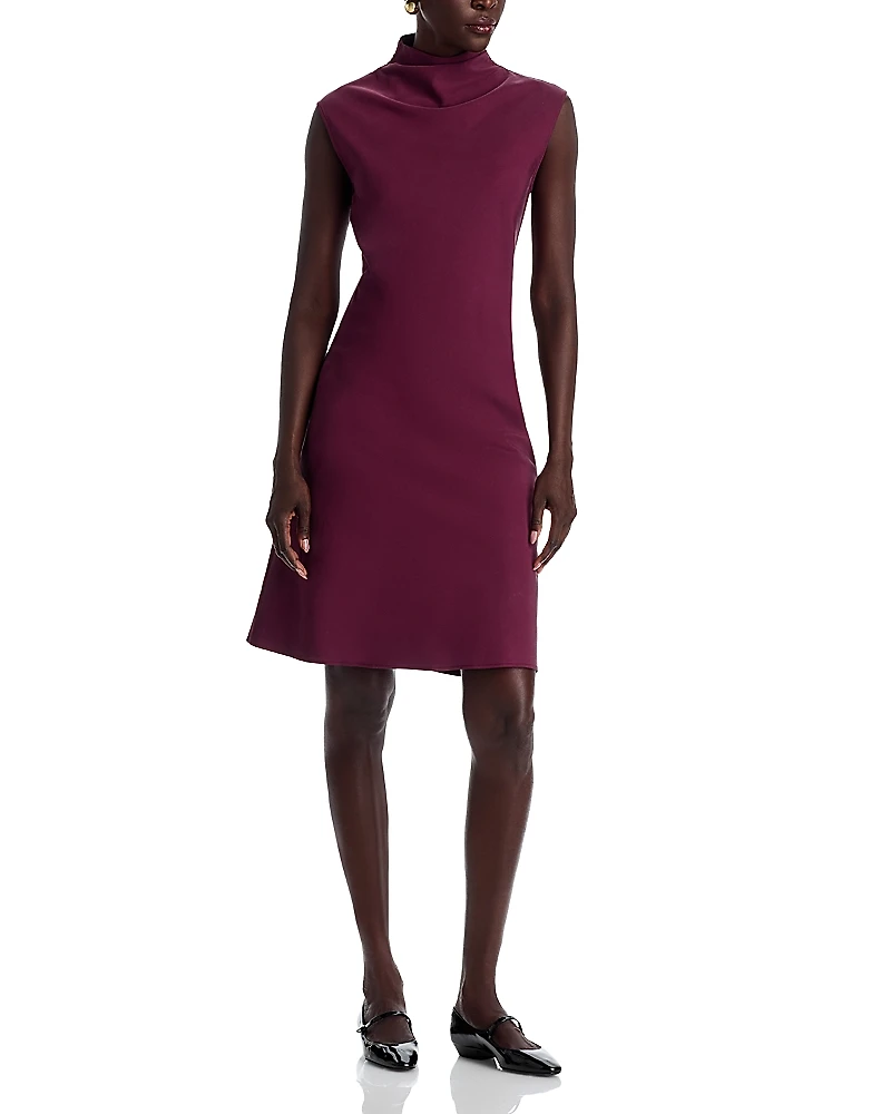 Rue Sophie Mae Mock Neck Mini Dress