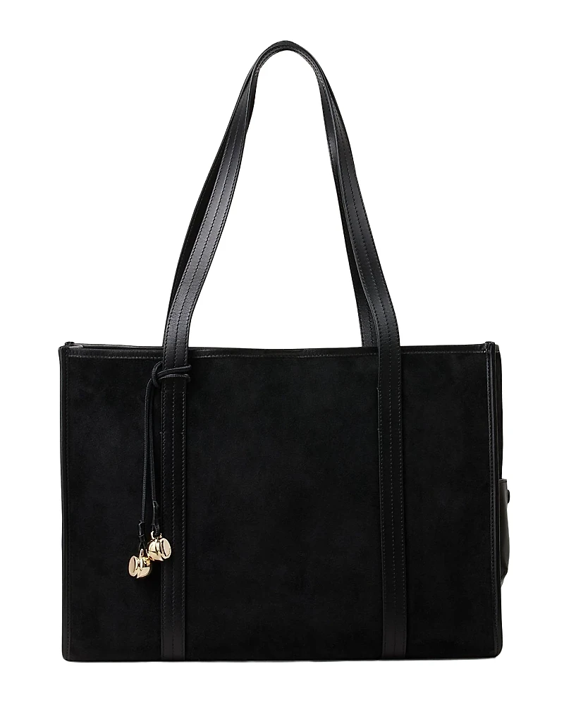 Sandro Soft Suede Tote