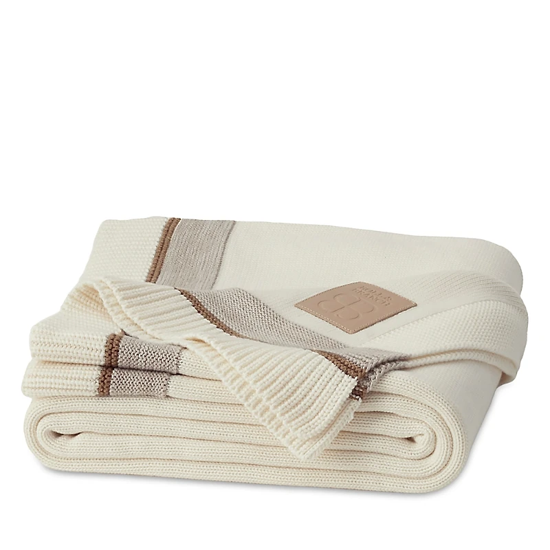 Boll & Branch Court Knit Throw Blanket