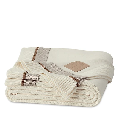 Boll & Branch Court Knit Throw Blanket