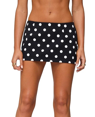 Edikted Noreen Polka Dot Mini Skort