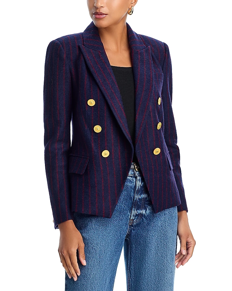 L'Agence Kenzie Double Breasted Blazer