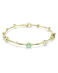 Swarovski Constella White & Green Crystal Flex Bracelet