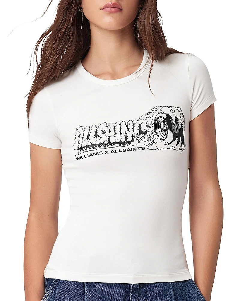 Allsaints Burnout Stevie Tee